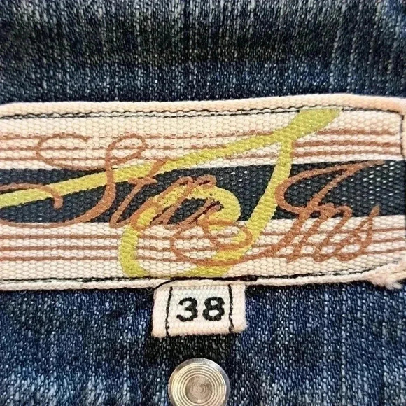 90's Vintage Denim Skirt Blue Womens Size 10 - Picture 5 of 8